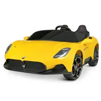 Детский электромобиль Машина Bambi M 4993EBLR-6 Maserati Желтый