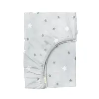 Простынь на резинке в детскую кроватку 70х140 SOFT STARS