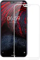 Защитное стекло Mocolo 2.5D Full Cover Tempered Glass Nokia 6.1 Plus White