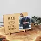 Доска для фото "Man №1 of the world" с зажимом, английский