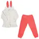 Костюм детский (кофточка и брюки) для девочки GABBI KS-19-06 Весенняя россыпь Белый на рост 86 (11621)