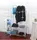 Двух ярусная передвижная напольная вешалка для одежды Clothes Rack Multi-Function