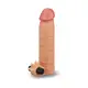 Вибронасадка Add 1.5" Vibrating Silicone Extender, Flesh