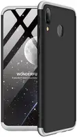 Чехол-накладка GKK 3 in 1 Hard PC Case Samsung Galaxy M20 Silver/Black