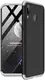 Чехол-накладка GKK 3 in 1 Hard PC Case Samsung Galaxy M20 Silver/Black