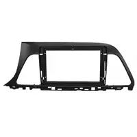 Перехідна рамка 9" Lesko для Hyundai Sonata 9 FULL 2015-2017рр. Black HY 179N