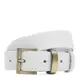 Женский кожаный ремень Borsa Leather 110b1genw130-white