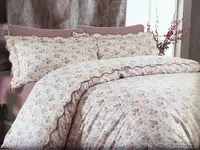 Постельное белье Maison D'or Lady Roses Dark Lilac Сатин Люкс