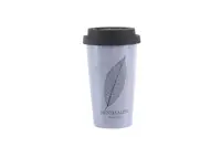 Кружка с крышкой Limited Edition Minimalism HTK-025 400 мл фиолетовая