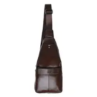 Мужская кожаная сумка-рюкзак Keizer K1685-brown