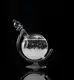 Барометр Штормгласс RESTEQ большой глобус, капля Storm Glass на стеклянной подставке, декоративный и метеорологический прибор для