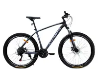 Велосипед Спортивный 27.5 дюймов Corso Atlantis AL-388 оборудование Shimano алюминиевая рама 17 дюймов 21 скорость. Black and Grey (194009)