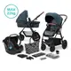 Универсальная коляска 3 в 1 Kinderkraft Xmoov Denim KKWXMOVDEN3000