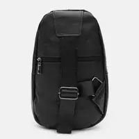 Чоловічий рюкзак шкіряний Keizer K1087bl-black