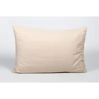 Наволочки Iris Home Готель - Сатін Страйп 1*1 бежевий 50*70 (2шт)