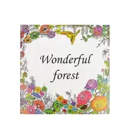 Раскраска антистресс "Wonderful forest" COLOR-IT GDM-016, 12 листов