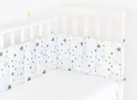 Набор бортиков в кроватку YELLOW STAR