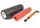 Массажный ролик EasyFit TIO 3 в 1 Черный-оранжевый