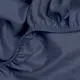 Простыня сатин на резинке для коляски и люльки 40x80 INDIGO