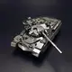 Металлический конструктор Танк Chieftain MK50 1:100. Металлическая сборная 3D модель танка. 3D пазл Танк Chieftain MK50