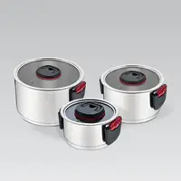 Набор кастрюль Maestro MR-3530-6 6 предметов серебристый