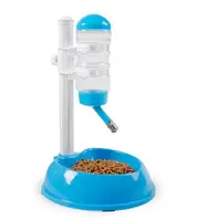 Миска – поилка Сухие Усы Pet Feeder для домашних животных · Кормушка с автоматической поилкой для котов и собак
