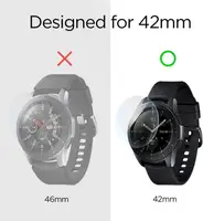 Захисне скло Spigen для Samsung Galaxy Watch (42mm) - GLAS.tR Slim, 3шт (600GL25075)