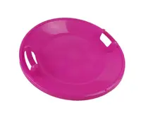 УЦІНКА!!! Ледянка MS 0520-1Pink-UC Рожевий кругла, 63див, з ручками, пластик