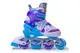 Раздвижные ролики Scale Sports размер 30-33 (светящиеся колеса). Violet Mermaid (1067364985)