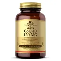 Натуральная добавка Solgar Vegetarian CoQ-10 120 mg, 60 вегакапсул