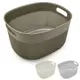 Корзина с ручками для хранения вещей Stenson 30470S 23х17х12 см