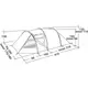 Палатка трехместная Easy Camp Spirit 300 Rustic Green 120397