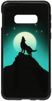 Чехол-накладка TOTO Night Light Print Glass Case Samsung Galaxy S10e Howling Wolf