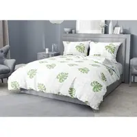 Постельное белье евро ТЕП Graphic Leaf 2-00880-22652 200х215 см