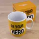Кружка Гигант Будь своим собственным героем - Be your own hero