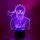 Сменная пластина для 3D светильников "Наруто 2" 3DTOYSLAMP