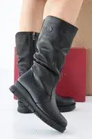 Женские ботинки кожаные зимние черные Emirro А 30 (42)