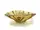 Фруктовница Bohemia Plantica Amber 6KG02/72W13/330/H 330 мм золотистая
