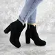 Ботильоны женские Fashion Tussler 2417 39 размер 25 см Черный