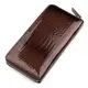 Кошелек женский ST Leather 18398 (S4001A) с ремнем на запястье Коричневый