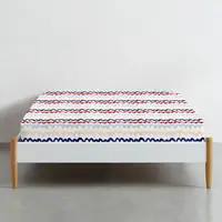 Простирадло на резинці в дитяче ліжечко 60х120 WAVY LINES