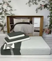 Aura poplin жаккардова постіль, євро розмір. Romeo home Туреччина.