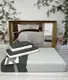 Aura poplin жаккардовая постель, евро размер. Romeo home Турция.