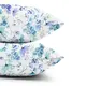 Семейная постель с простыней на резинке AQUARELLE FLOWERS CS1