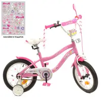Велосипед детский Profi Unicorn Y-14241 14 дюймов розовый
