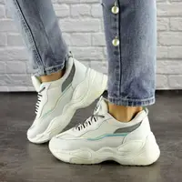 Женские кроссовки Fashion Noiraud 1496 38 размер 24,5 см Белый