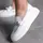 Лоферы женские Fashion Simba 3544 41 размер 26 см Белый