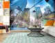Фотообои текстурированные, виниловые Город, 250х380 см, fo01inV_gd10234