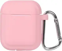 Кейс TOTO Plain Cover With Stripe Style Case AirPods Pink
