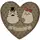 Подушка сердце 3D We are family 40х40х7,5 см 3DPS_15L082